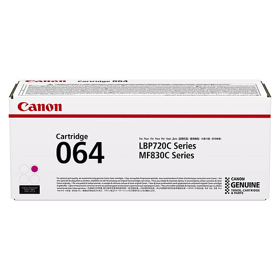 Toner Canon 064 - Magenta - Autre vue