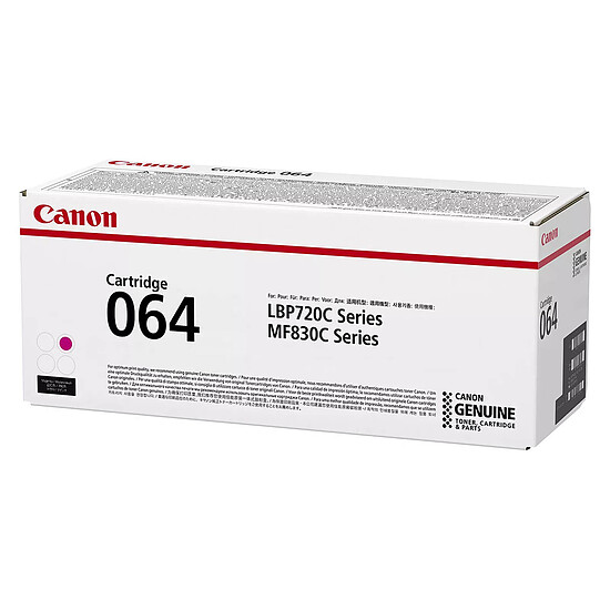 Toner Canon 064 - Magenta - Autre vue