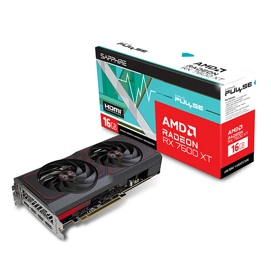 Sapphire Radeon RX 7600 Pulse au meilleur prix | Mars 2026