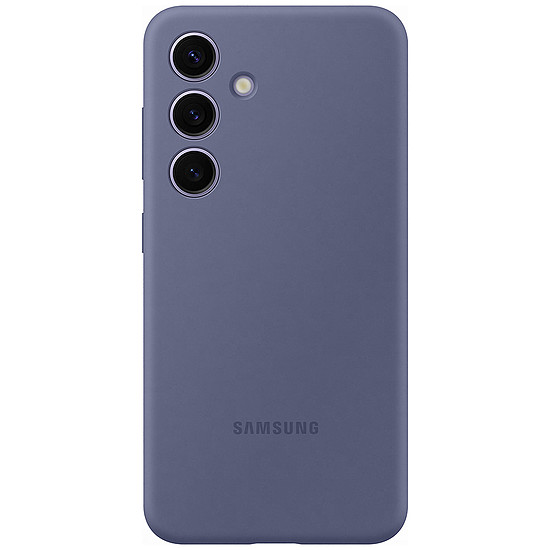 Coque et housse Samsung Coque Silicone Violet Galaxy S24