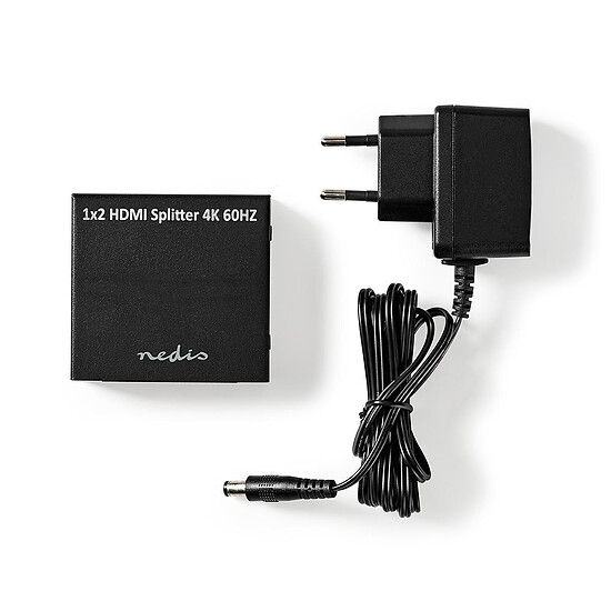 Splitter HDMI Nedis Splitter HDMI 4K60Hz 2 ports - Autre vue