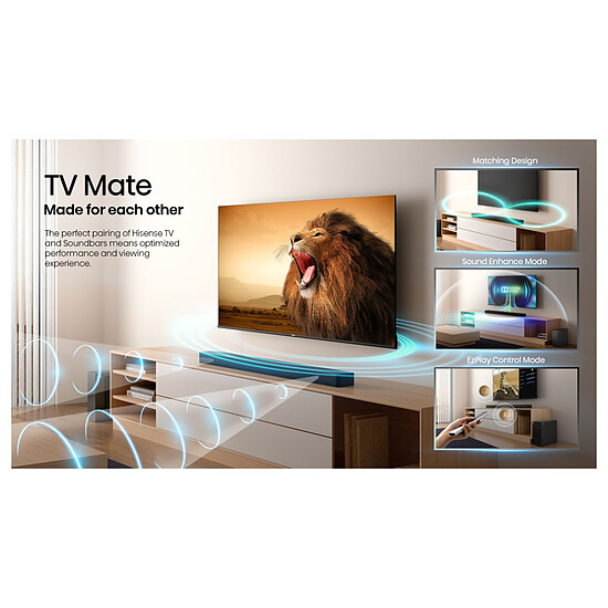 Barre de son Hisense HS2100 - Autre vue