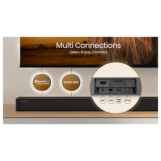 Barre de son Hisense HS2100 - Autre vue