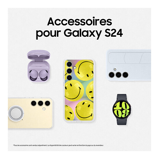 Smartphone reconditionné Samsung Galaxy S24 5G (Argent) - 256 Go · Reconditionné - Autre vue