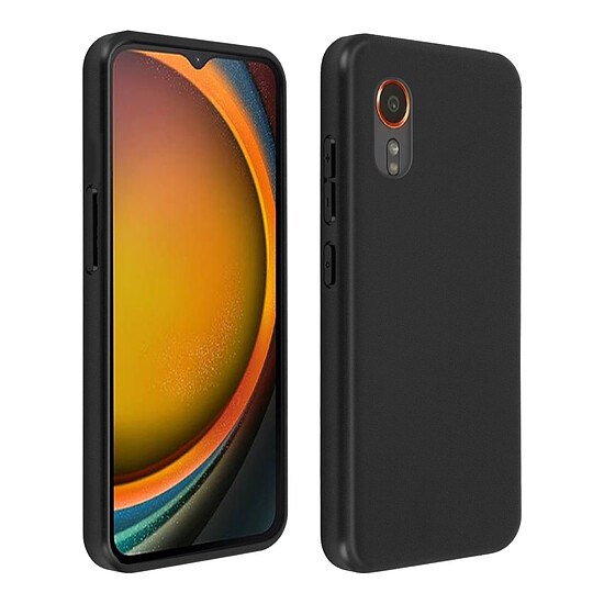 Coque et housse Akashi Coque de protection en silicone noir- Samsung Galaxy Xcover7 - Autre vue