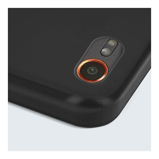 Coque et housse Akashi Coque de protection en silicone noir- Samsung Galaxy Xcover7 - Autre vue