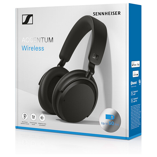 Casque Audio Sennheiser ACCENTUM Plus Wireless Noir - Casque sans fil  - Autre vue