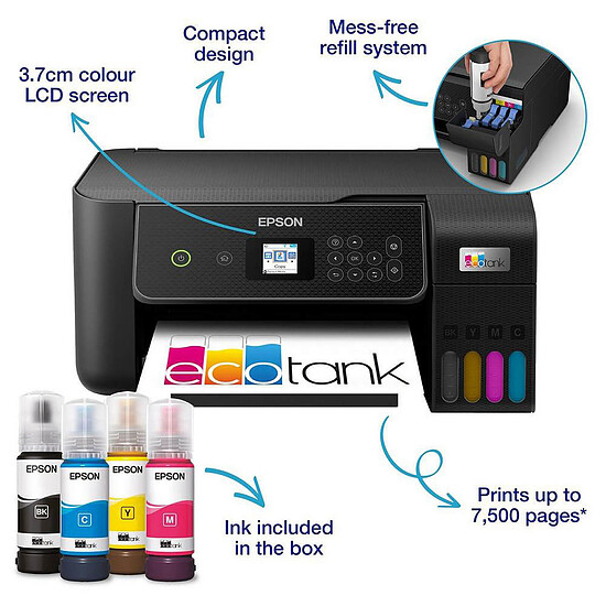 Imprimante multifonction Epson EcoTank ET-2870 - Autre vue