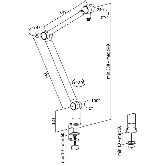 Accessoires streaming OPLITE Supreme Mic Boom Arm - Autre vue