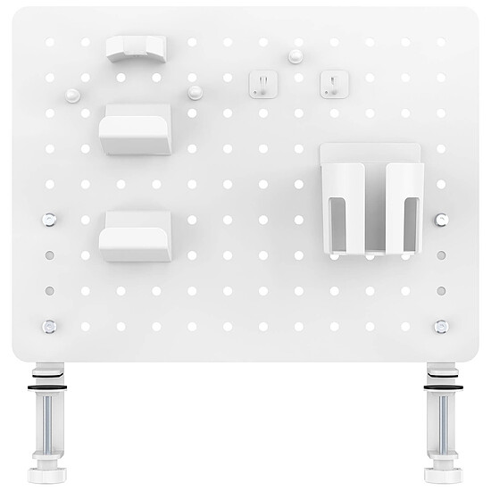 Bureau gamer OPLITE Premium Storage Kit - Blanc - Autre vue