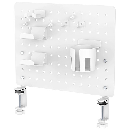 Bureau gamer OPLITE Premium Storage Kit - Blanc - Autre vue
