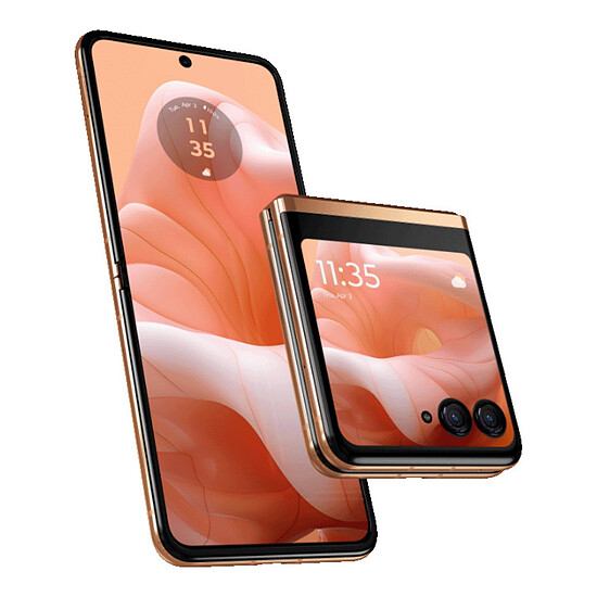 Smartphone Motorola Razr 40 Ultra Peach Fuzz - 256 Go - 8 Go