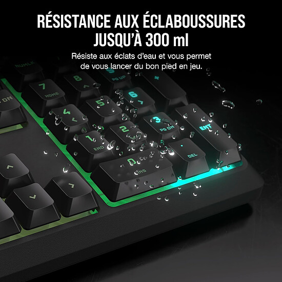 Clavier PC Corsair K55 Core RGB - Autre vue