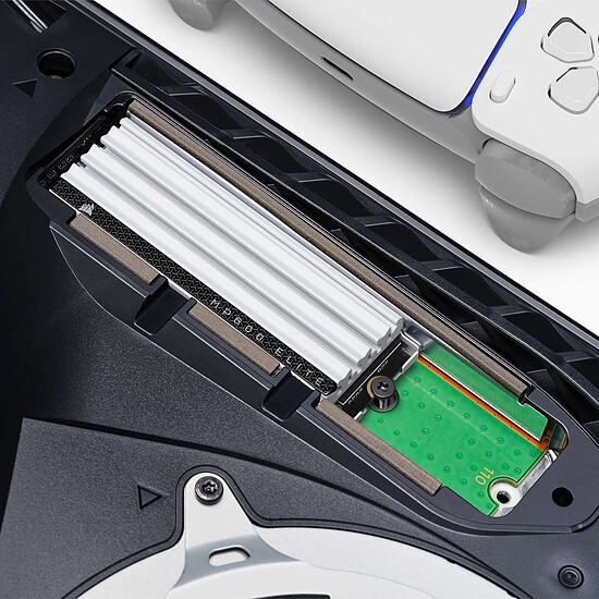 Disque SSD Corsair MP600 Elite avec dissipateur - 2 To pour PS5 - Autre vue
