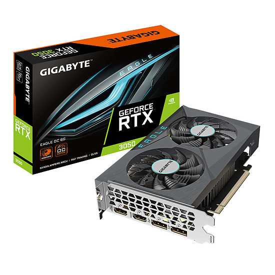 Carte graphique Gigabyte GeForce RTX 3050 EAGLE OC 6G