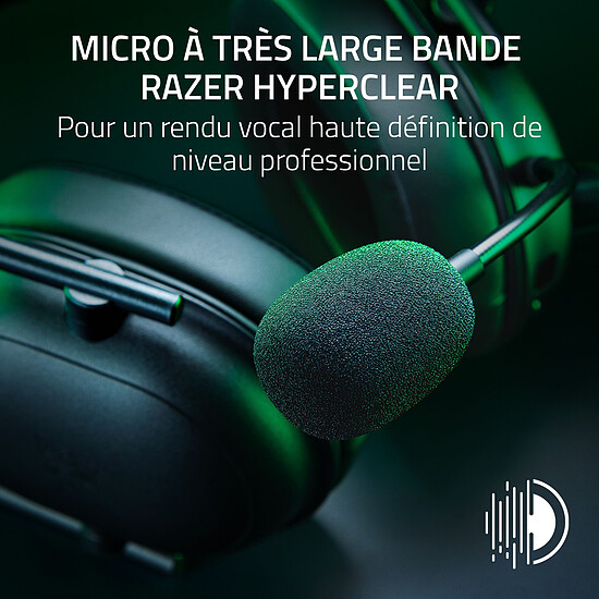Casque micro Razer Blackshark V2 HyperSpeed - Noir - Autre vue