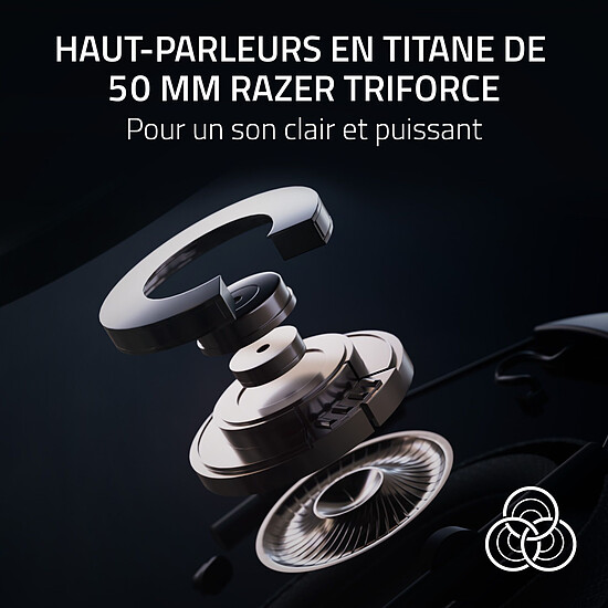 Casque micro Razer Blackshark V2 HyperSpeed - Noir - Autre vue