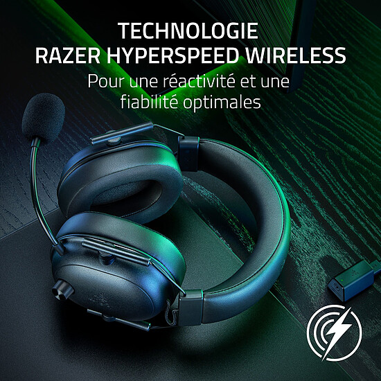Casque micro Razer Blackshark V2 HyperSpeed - Noir - Autre vue