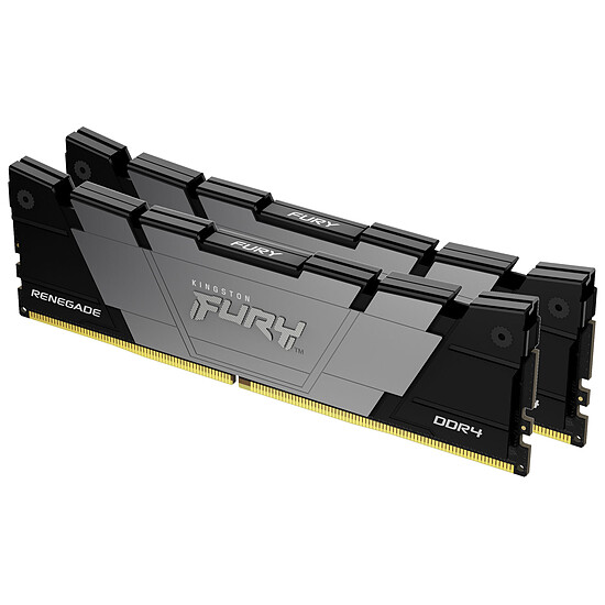 Mémoire RAM Kingston Fury Renegade - 2 x 16 Go (32 Go) - DDR4 3600 MHz - CL16 - Autre vue