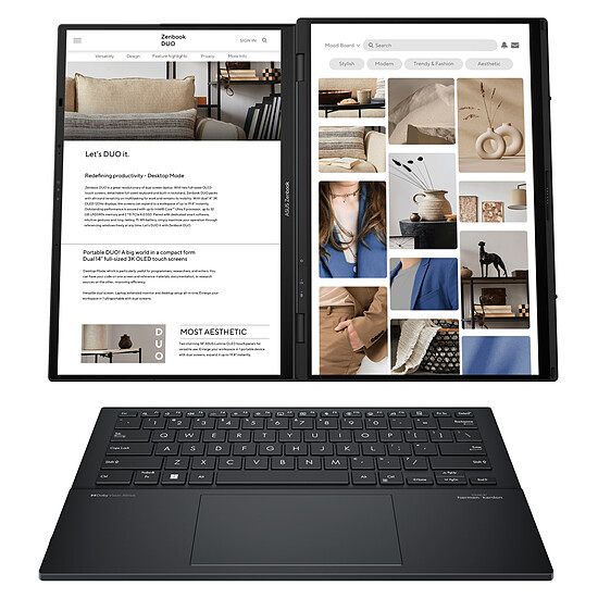 PC portable Asus ZenBook Duo UX8406CA-QL296W - Autre vue