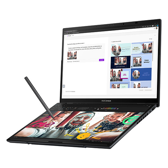 PC portable Asus ZenBook Duo UX8406CA-QL296W - Autre vue
