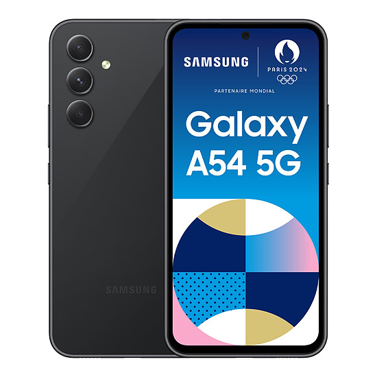 Smartphone reconditionné Samsung Galaxy A54 5G (Noir) - 128 Go · Reconditionné