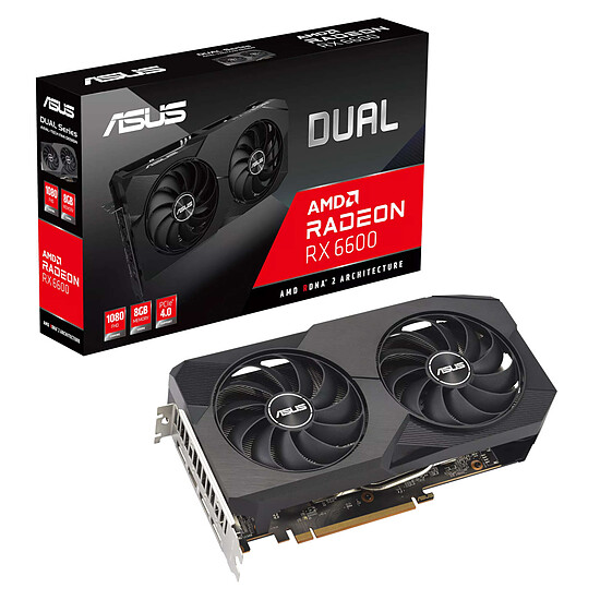 Carte graphique Asus Radeon RX 6600 DUAL OC V2