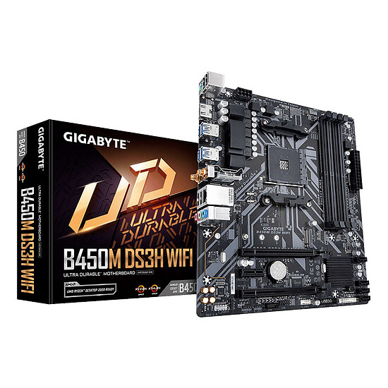 Carte mère Gigabyte B450M DS3H WIFI