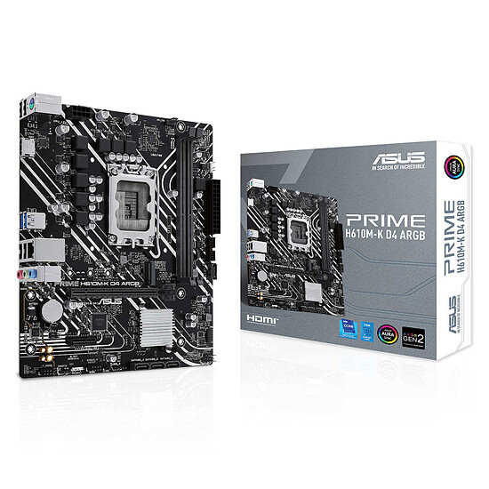 Carte mère Asus PRIME H610M-K D4 ARGB - Autre vue