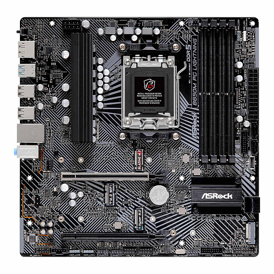 Carte mère ASRock B650M PG Lightning - Autre vue