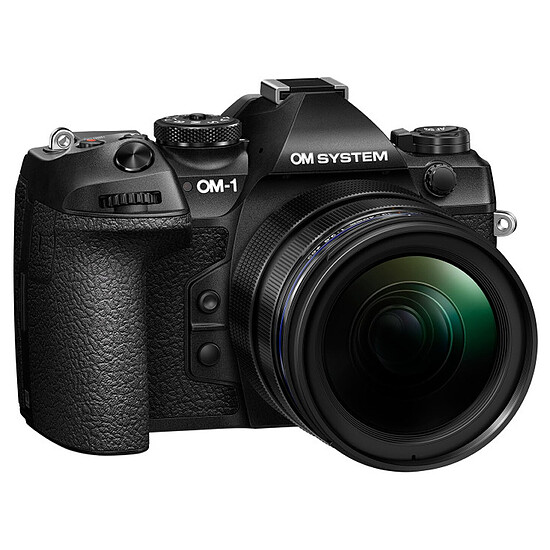 Appareil photo hybride OM System OM-1 Mark II + 12-40 mm - Noir - Autre vue