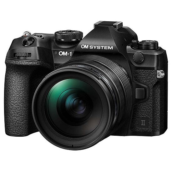 Appareil photo hybride OM System OM-1 Mark II + 12-40 mm - Noir - Autre vue
