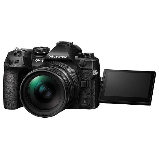 Appareil photo hybride OM System OM-1 Mark II + 12-40 mm - Noir - Autre vue