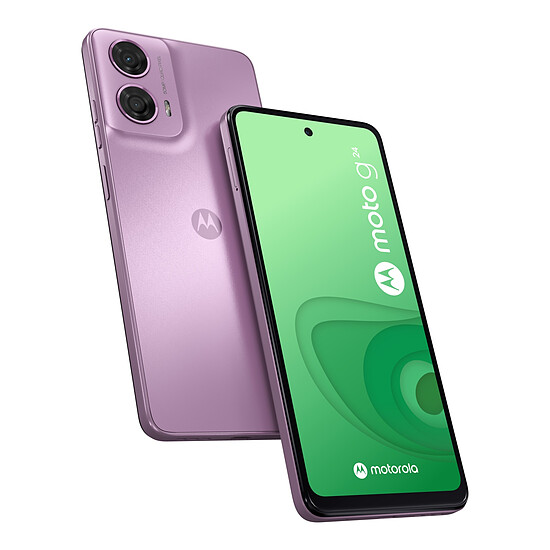 Smartphone Motorola Moto G24 Violet- 128 Go