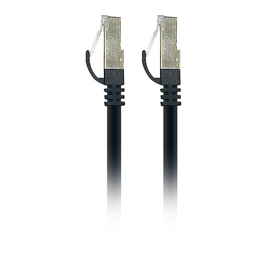 Câble RJ45 Textorm Câble RJ45 CAT 6 SSTP - mâle/mâle - 30 m - Noir - Autre vue