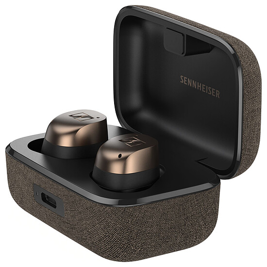 Casque Audio Sennheiser MOMENTUM True Wireless 4 Noir Cuivre - Autre vue