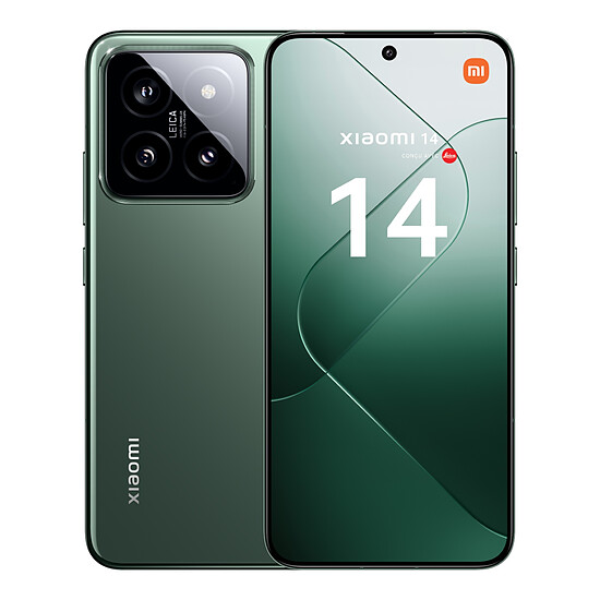Smartphone reconditionné Xiaomi 14 5G (Vert) - 512 Go · Reconditionné - Autre vue