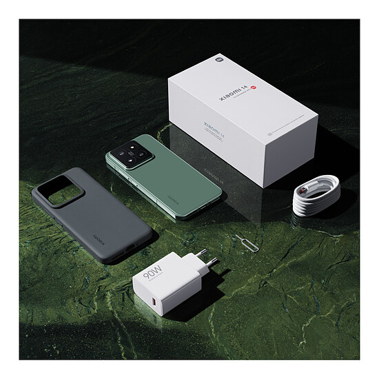 Smartphone reconditionné Xiaomi 14 5G (Vert) - 512 Go · Reconditionné - Autre vue