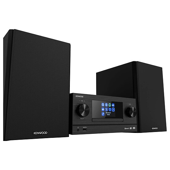 Mini-chaine Kenwood M-9000S Noir  - Autre vue