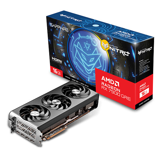 Carte graphique Sapphire Radeon RX 7900 GRE Nitro+