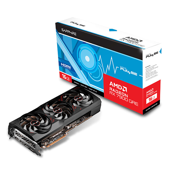 Carte graphique Sapphire Radeon RX 7900 GRE Pulse