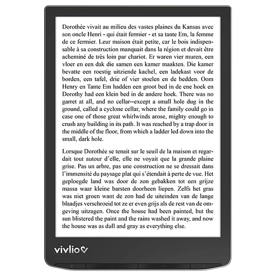 Liseuse numérique Vivlio InkPad 4 Noir - Autre vue
