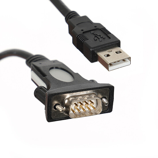 Adaptateur USB TEXTORM Convertisseur USB/Série (RS232) - DB9/DB25 - 1.8 m - Autre vue