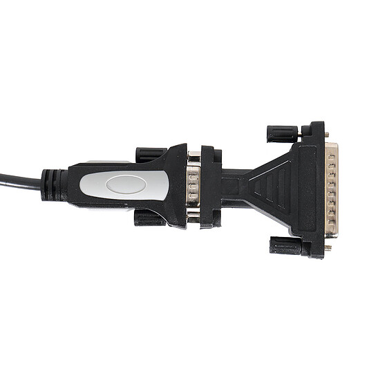 Adaptateur USB TEXTORM Convertisseur USB/Série (RS232) - DB9/DB25 - 1.8 m - Autre vue