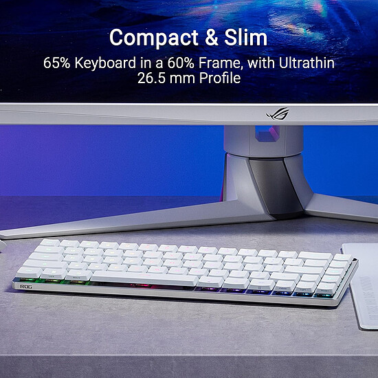 Clavier PC Asus ROG Falchion - Asus ROG RX Low Profile - Autre vue