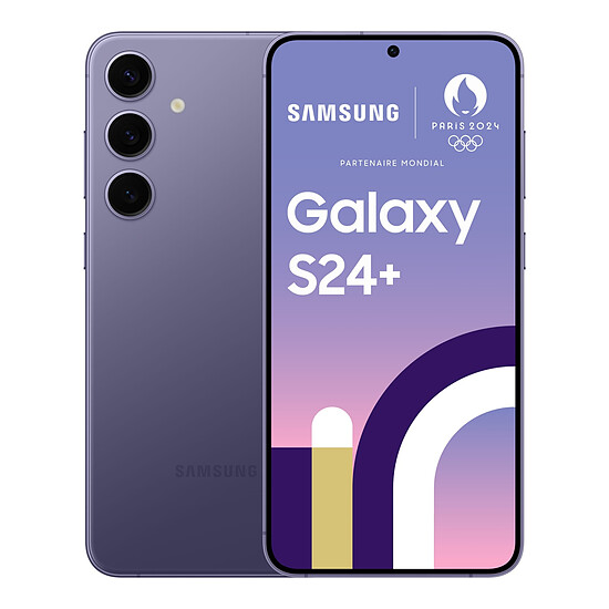 Smartphone reconditionné Samsung Galaxy S24+ 5G (Indigo) - 512 Go · Reconditionné - Autre vue