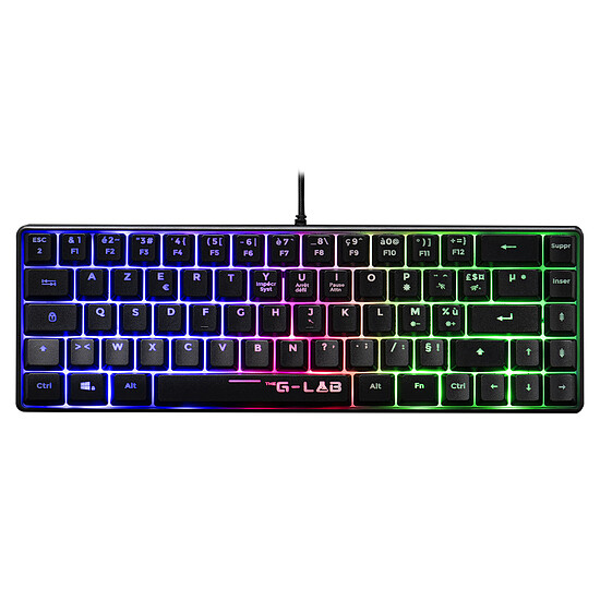 Clavier PC The G-Lab Keyz Hydrogen - Noir - Autre vue