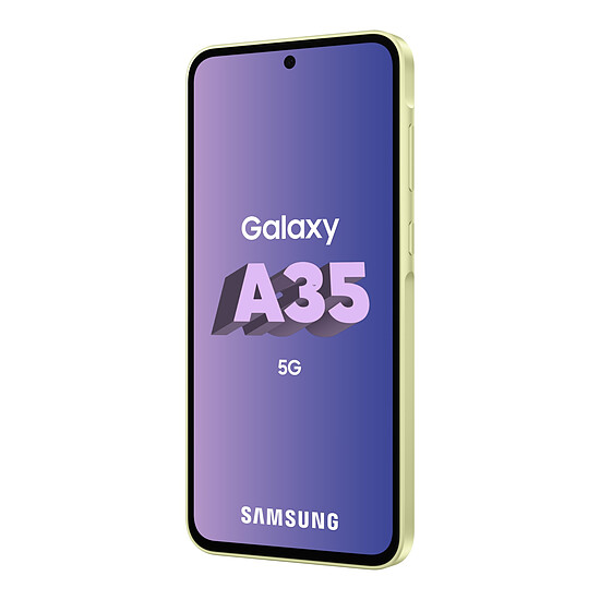 Smartphone reconditionné Samsung Galaxy A35 5G (Lime) - 128 Go · Reconditionné - Autre vue