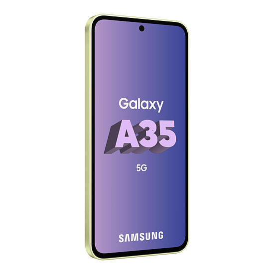 Smartphone reconditionné Samsung Galaxy A35 5G (Lime) - 128 Go · Reconditionné - Autre vue