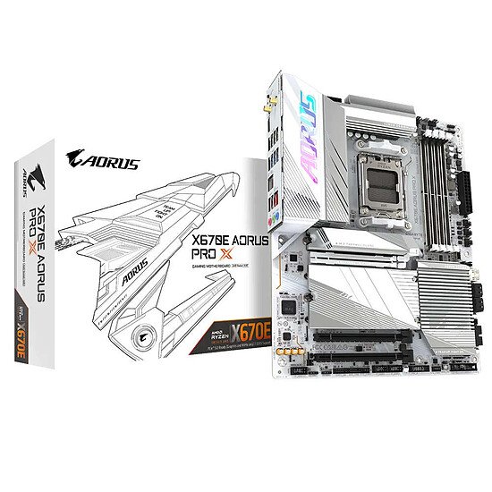 Carte mère Gigabyte X670E AORUS PRO X 